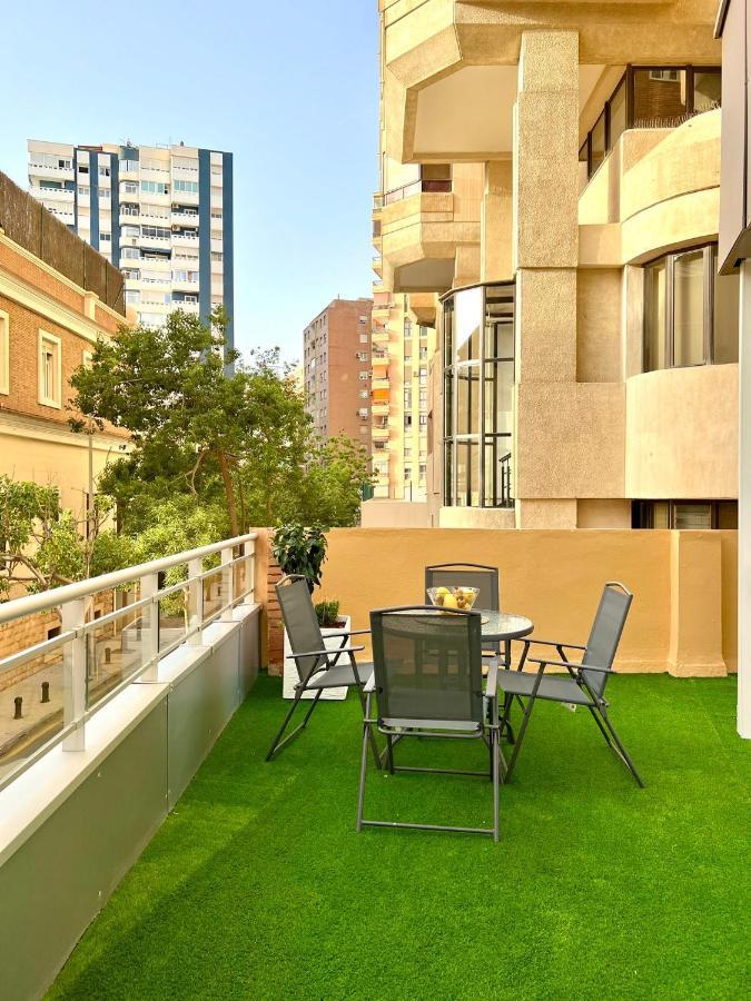 Malagueta Beach II & Private Terrace By Ele Apartments Málaga Eksteriør bilde
